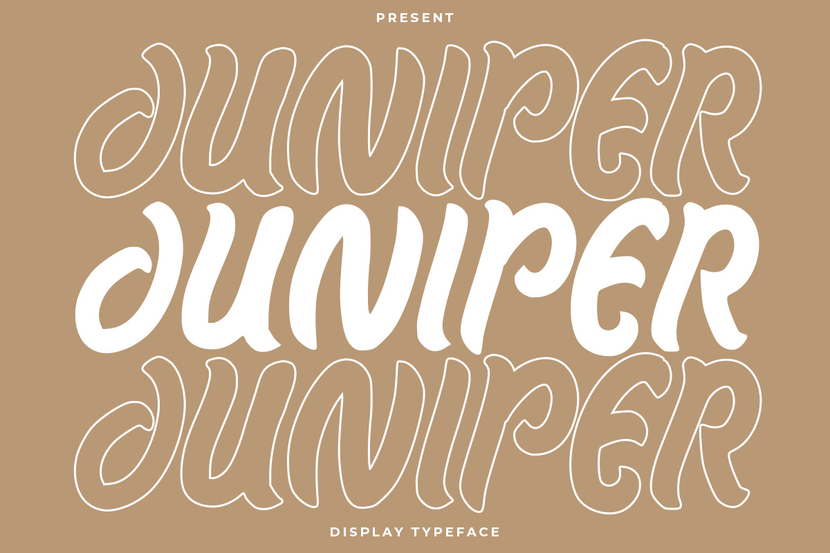 Juniper – Display Typeface Juniper – Display Typeface