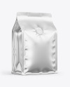 Metallic Coffee Bag Mockup