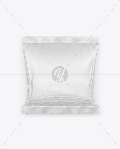 Glossy Sachet Mockup
