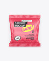 Glossy Sachet Mockup