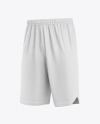 Basketball Shorts Mockup - Half Side View
