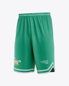 Basketball Shorts Mockup - Half Side View