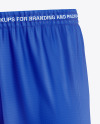 Basketball Shorts Mockup - Half Side View