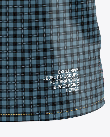 Men's Short Sleeve Shirt Mockup
