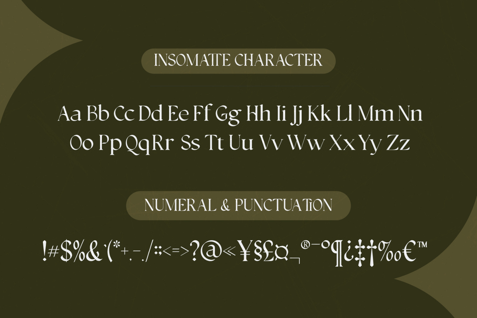 Insomatte - Modern Serif Insomatte - Modern Serif
