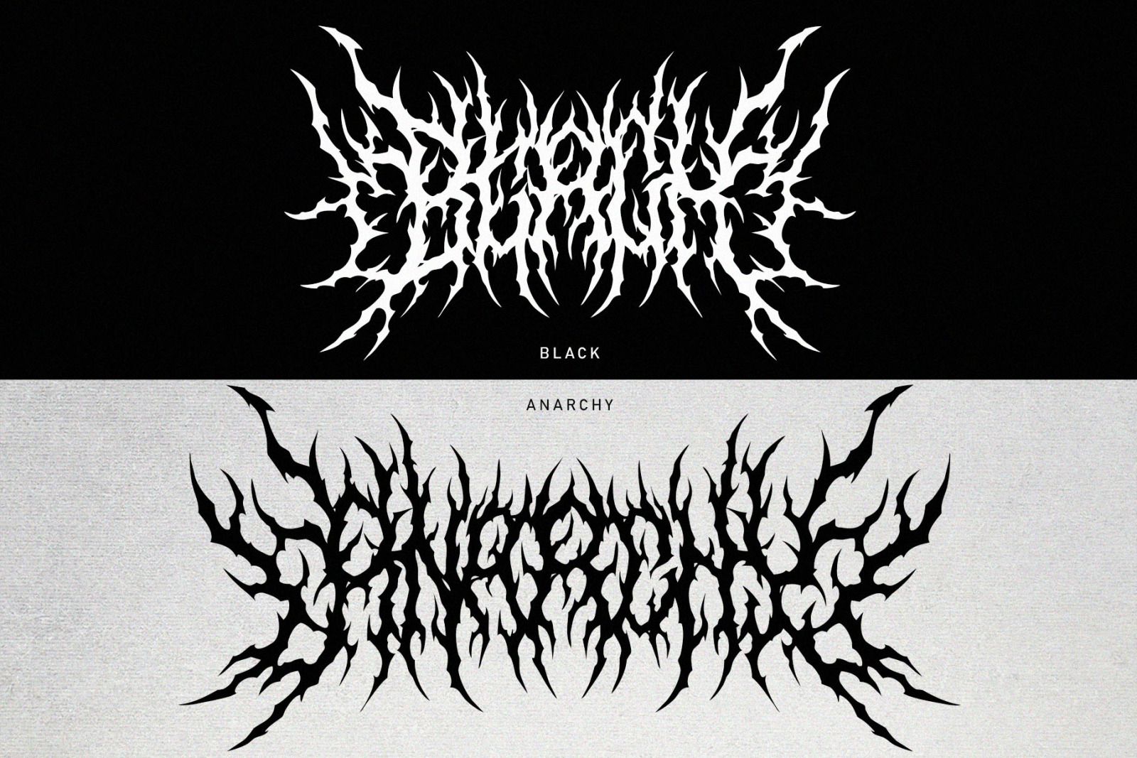 Mad Revenge | Metal Font Mad Revenge | Metal Font