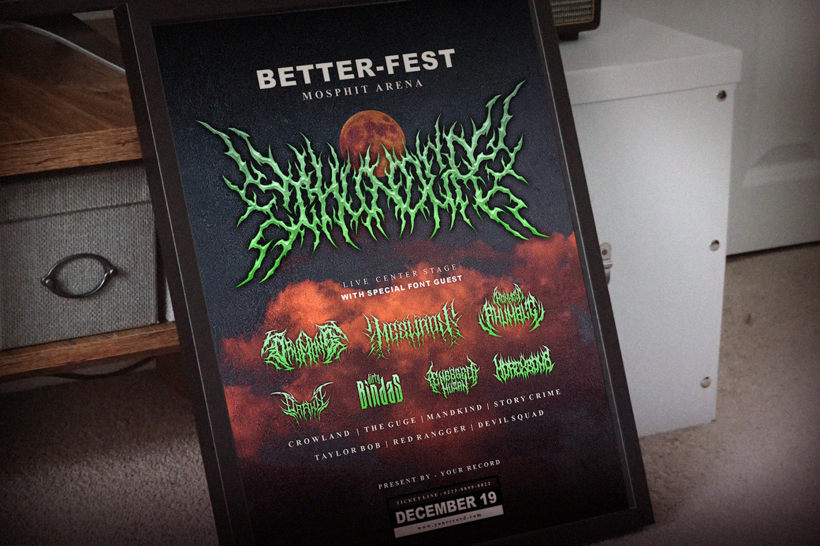 Mad Revenge | Metal Font Mad Revenge | Metal Font