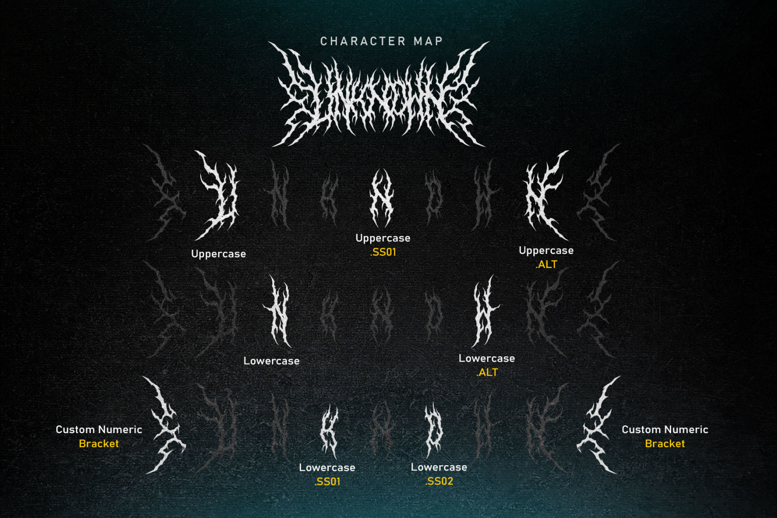 Mad Revenge | Metal Font Mad Revenge | Metal Font