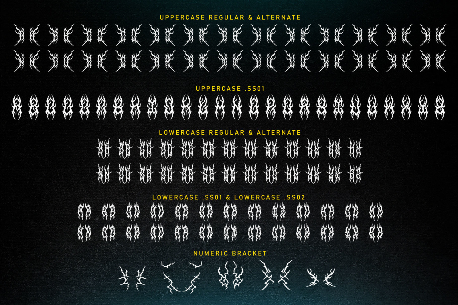 Mad Revenge | Metal Font Mad Revenge | Metal Font