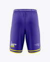 Basketball Shorts Mockup - Back View