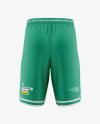 Basketball Shorts Mockup - Back View