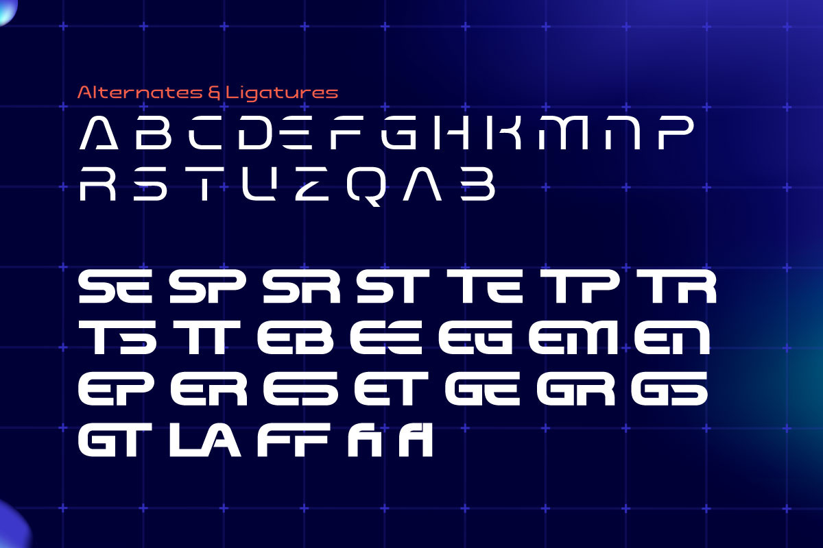Futury - Modern Futuristic Display Font Futury - Modern Futuristic Display Font
