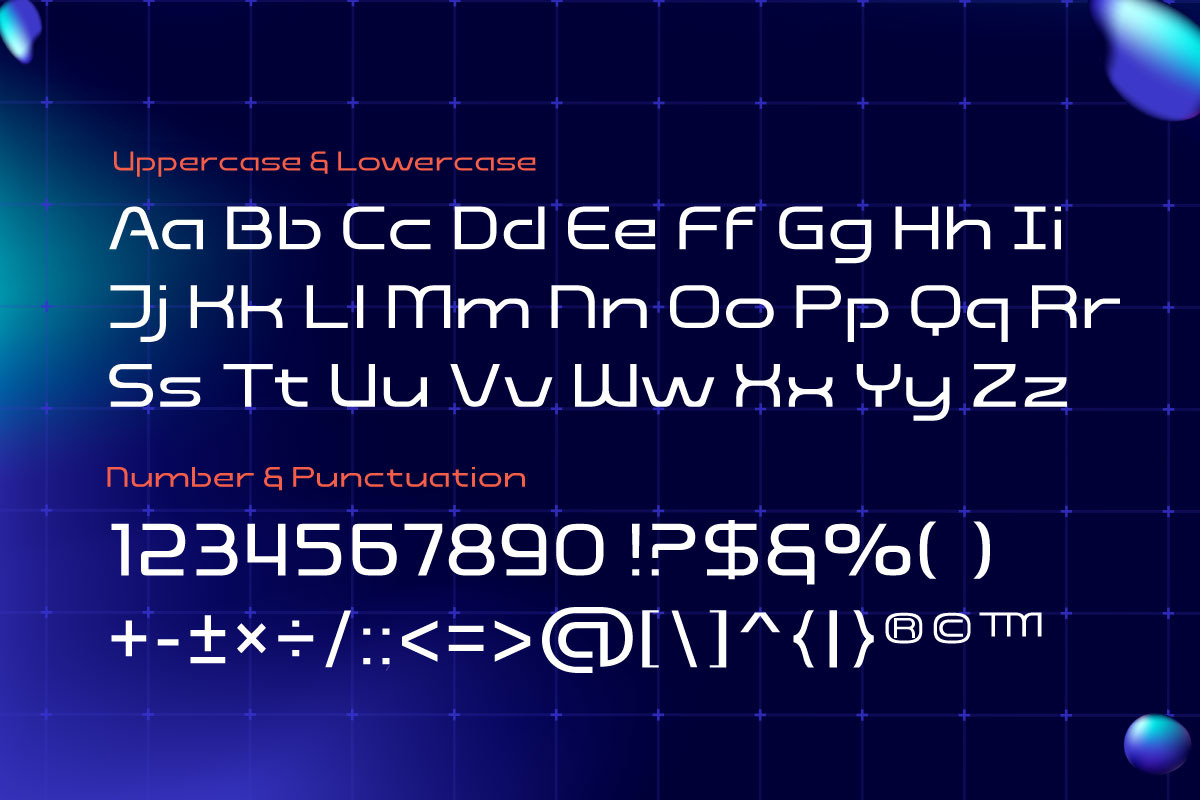 Futury - Modern Futuristic Display Font Futury - Modern Futuristic Display Font