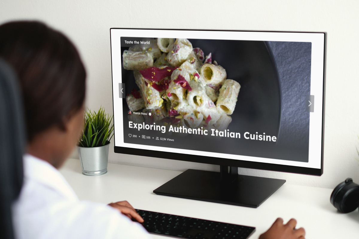NomNom - Food Recipe Landing Page NomNom - Food Recipe Landing Page