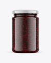 Raspberry Jam Jar Mockup