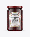 Raspberry Jam Jar Mockup