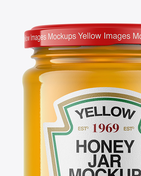 Honey Jar Mockup