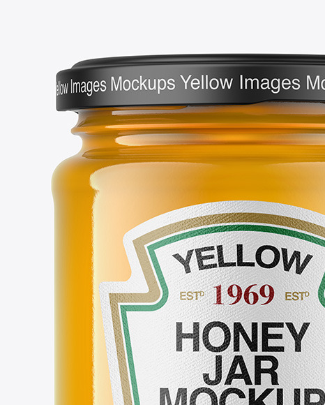 Honey Jar Mockup