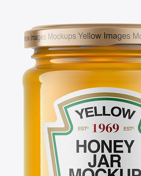 Honey Jar Mockup