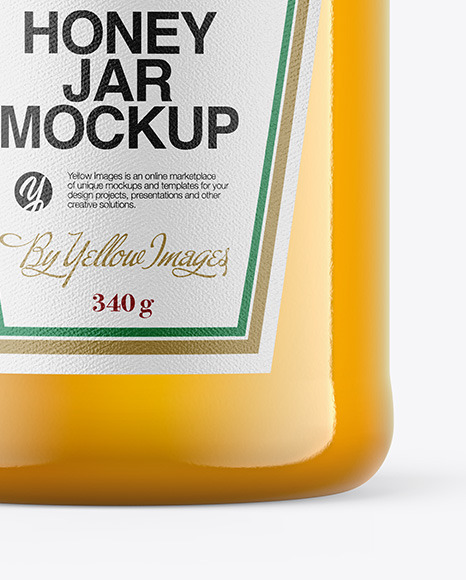 Honey Jar Mockup