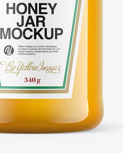 Honey Jar Mockup
