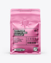 Metallic Coffee Bag Mockup