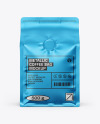 Metallic Coffee Bag Mockup