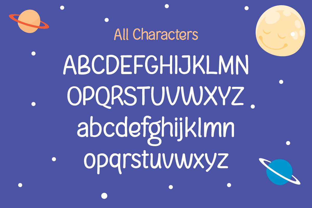 Astro Boby - Kids Aero Space Quirkiy Unique font Astro Boby - Kids Aero Space Quirkiy Unique font