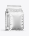 Metallic Coffee Bag Mockup
