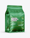 Metallic Coffee Bag Mockup