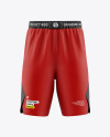 Basketball Shorts Mockup - Front View