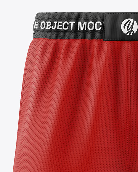 Basketball Shorts Mockup - Front View