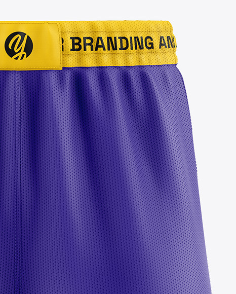 Basketball Shorts Mockup - Front View