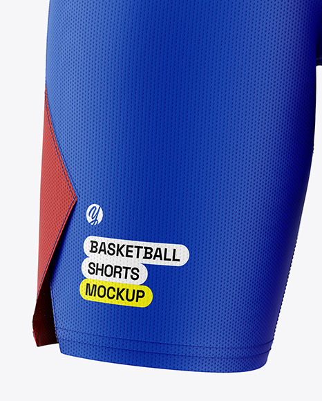 Basketball Shorts Mockup - Front View