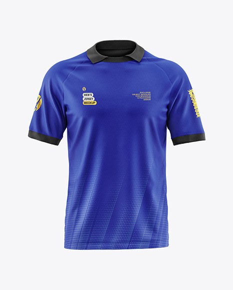 Short Sleeve Soccer Jersey Mockup