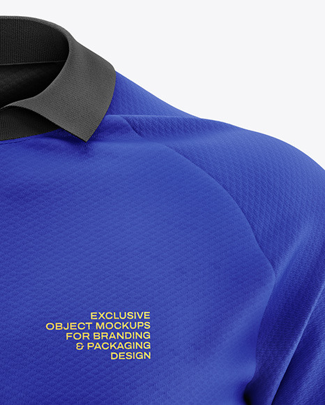 Short Sleeve Soccer Jersey Mockup