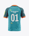 Short Sleeve Soccer Jersey Mockup