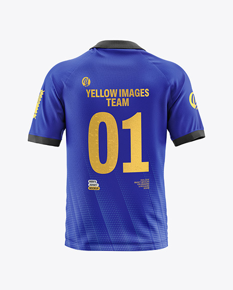 Short Sleeve Soccer Jersey Mockup