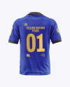 Short Sleeve Soccer Jersey Mockup