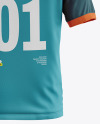 Short Sleeve Soccer Jersey Mockup