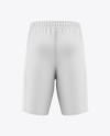 Basketball Shorts Mockup - Back View