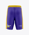 Basketball Shorts Mockup - Back View