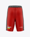 Basketball Shorts Mockup - Back View