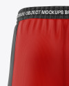 Basketball Shorts Mockup - Back View