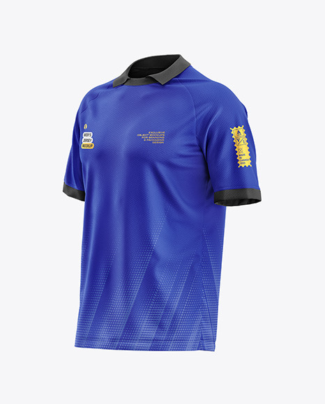 Short Sleeve Soccer Jersey Mockup