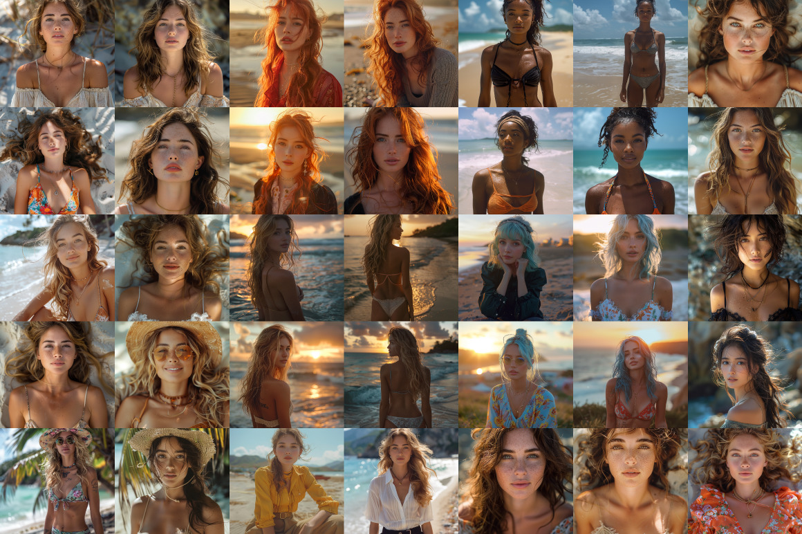 Summer Beach - Midjourney Promptbook Summer Beach - Midjourney Promptbook