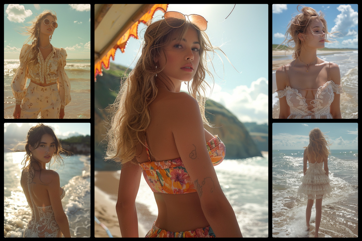 Summer Beach - Midjourney Promptbook Summer Beach - Midjourney Promptbook