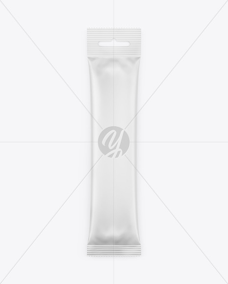 Matte Stick Sachet Mockup