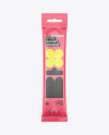 Matte Stick Sachet Mockup