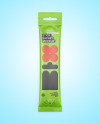 Matte Stick Sachet Mockup